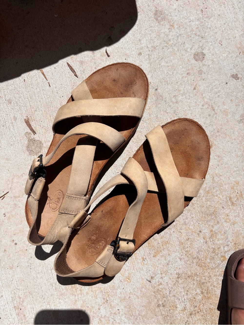 Chacho Leather Wayfarer Sandal size 8
